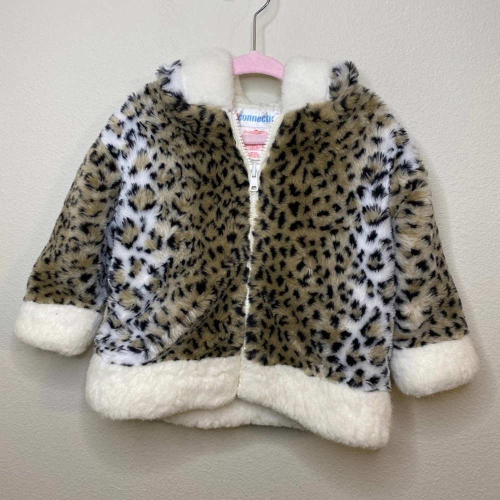 Kid Connection hooded coat size 12 month